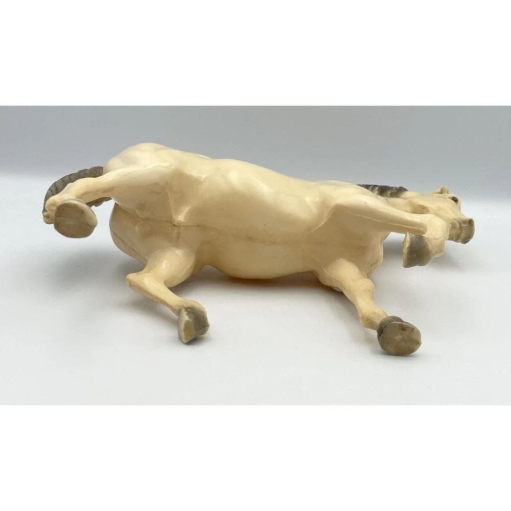 Vintage 1960s Breyer Traditional‎ Arabian Stallion Glossy Alabaster Prince